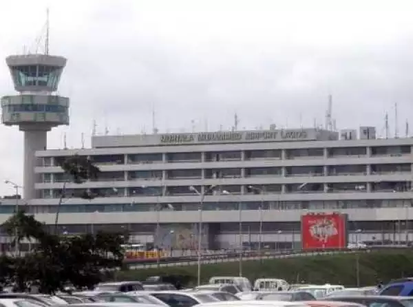 Omg! Serious Panic Inside Murtala Muhammed Airport as Departure Hall Suddenly Begins to Vibrate...See Details